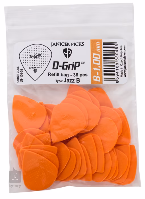 D-GriP Jazz B 1.00 36 pack - Plektren