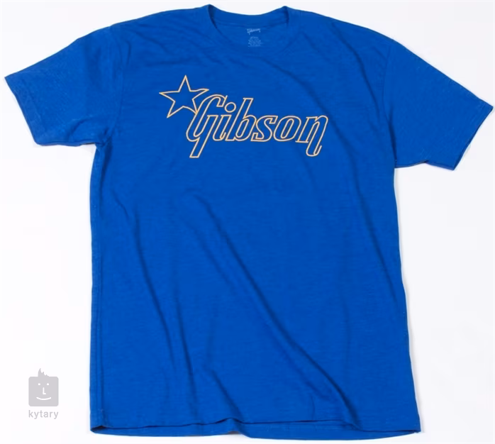Gibson Star T-Shirt Blue S - T-Shirt
