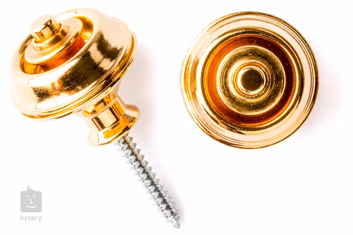 Dunlop Straplok Dual Design Gold - Security Locks für Gurt