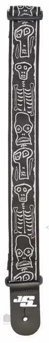D'Addario Joe Satriani Strap Skull n' Bones - Gitarrengurt