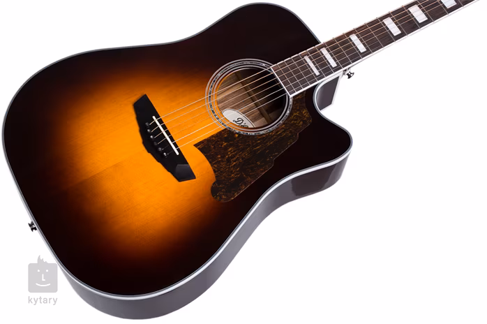 D'Angelico Premier Bowery Vintage Sunburst - Elektroakustische Gitarre