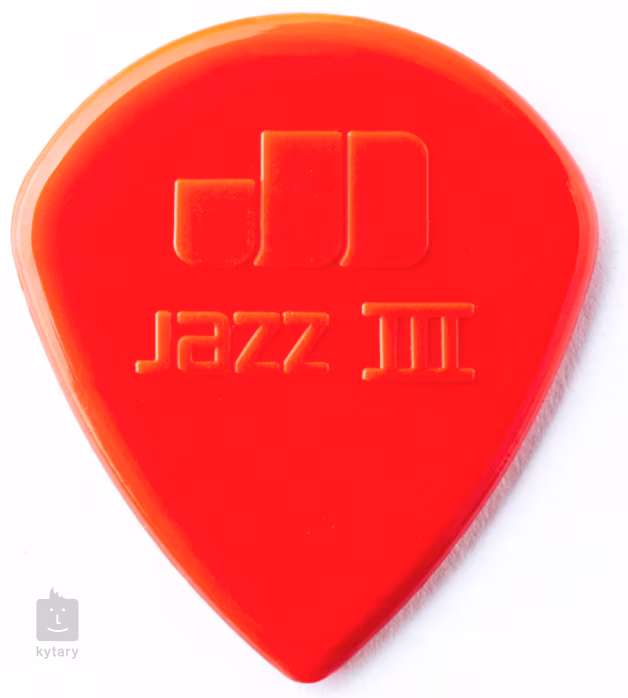 Dunlop Jazz III Red Nylon - Plektren