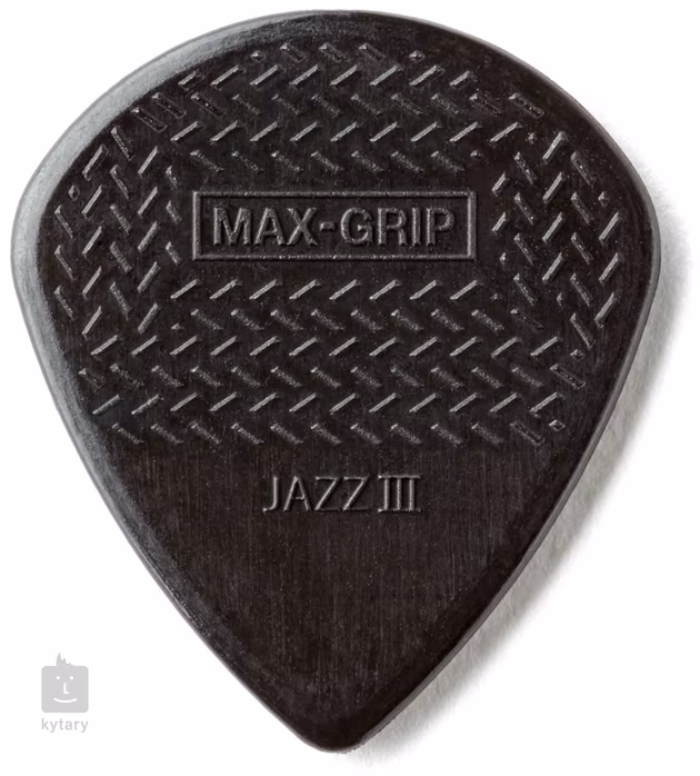 Dunlop Max Grip Jazz III Black Stiffo - Plektren