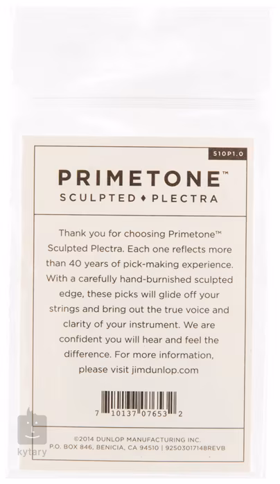 Dunlop Primetone Standard 1.0 with Grip - Plektren