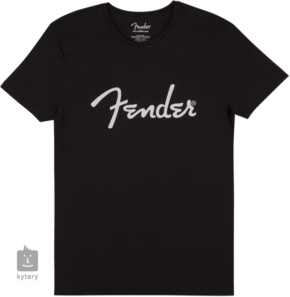 Fender Spaghetti Logo T-Shirt Black XXL - T-Shirt