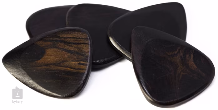 Timber Tones African Ebony 4 Pcs - Plektren