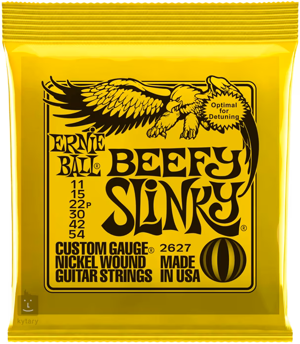 Ernie Ball 2627 Nickel Wound Beefy Slinky - Saiten für E-Gitarre