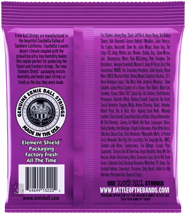 Ernie Ball 3220 Nickel Wound Power Slinky 3 Pack - Saiten für E-Gitarre