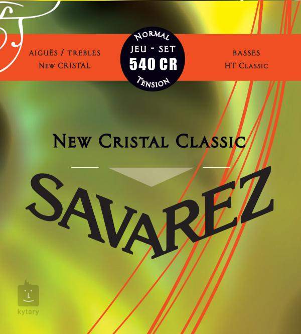 Savarez 540CR New Cristal Classic Normal Tension - Nylon-Saiten für klassische Gitarre