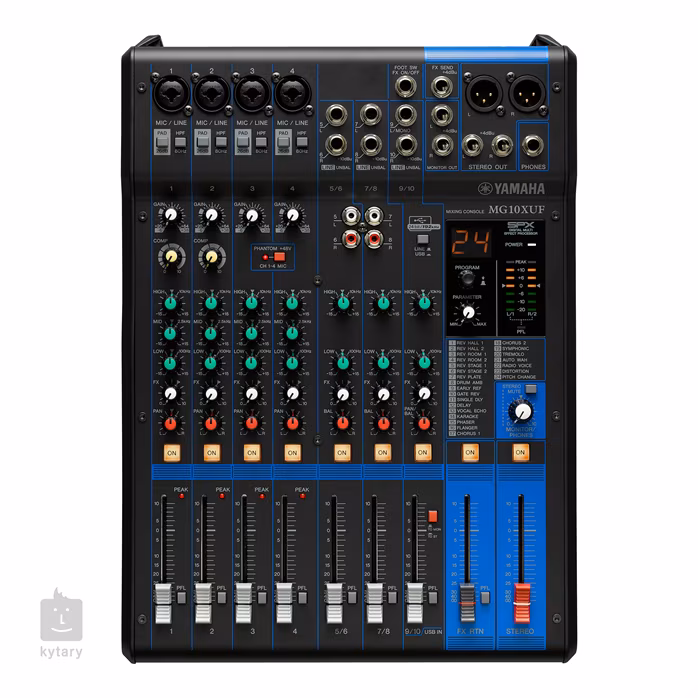 Yamaha MG10XUF (ausgepackt) - Analoges Mischpult