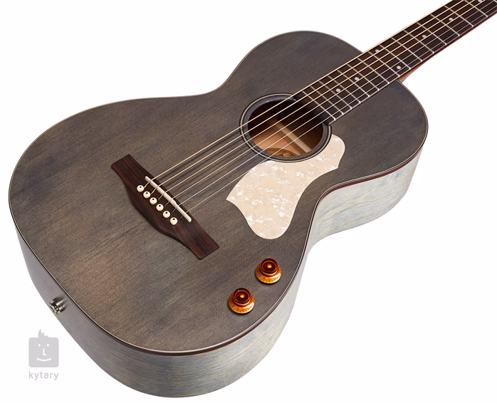 Art & Lutherie Roadhouse Denim Blue Q-Discrete - Elektroakustische Gitarre