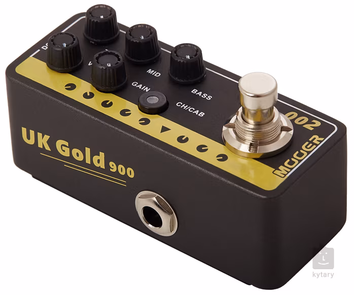 Mooer Micro PreAMP 002 - UK Gold 900 - Gitarren-Vorverstärker