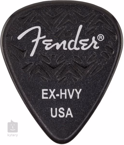 Fender Wavelength 351 Extra Heavy Black - Plektren