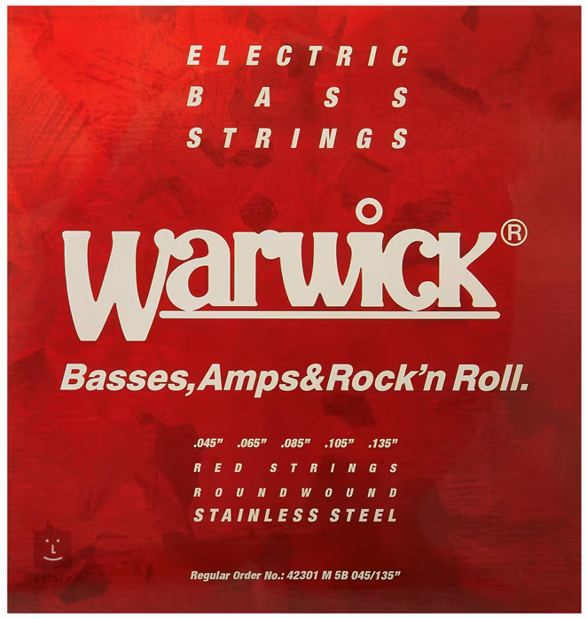 Warwick 42301 M - Saiten für fünfsaitigen Bass