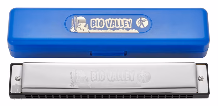 Hohner Big Valley D (ausgepackt) - Mundharmonika