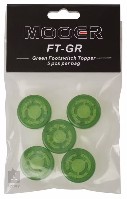 Mooer Candy Footswitch Topper Green - Footswitch-Abdeckung