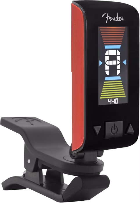 Fender Original Tuner Fiesta Red - Clip-On Stimmgerät