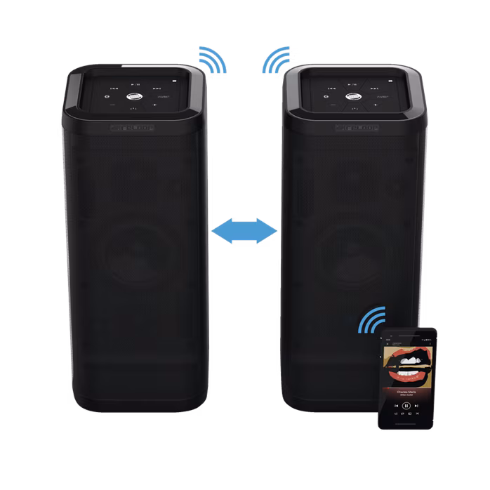 Reloop Groove Blaster BT - Mobiler Wireless Lautsprecher