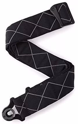 D'Addario Auto-Lock Padded Strap Diamond - Gitarrengurt