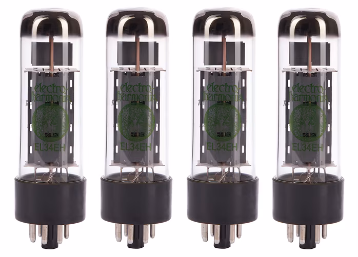 Electro-Harmonix EL34 QUAD - Elektronenröhre für Röhren-Apparate