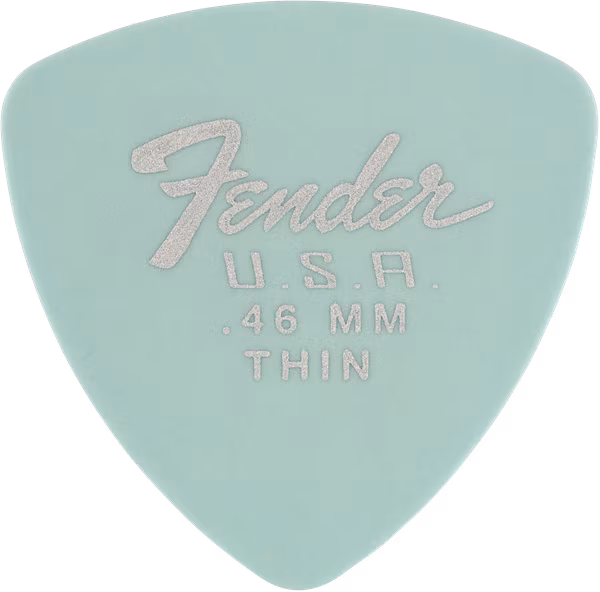 Fender 346 Dura-Tone Picks 0.46 Daphne Blue - Plektren