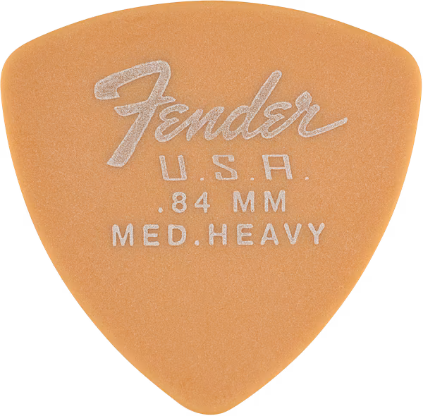Fender 346 Dura-Tone Picks 0.84 Butterscotch Blonde - Plektren