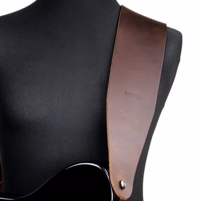Richter Raw III Punch Brown - Gitarrengurt