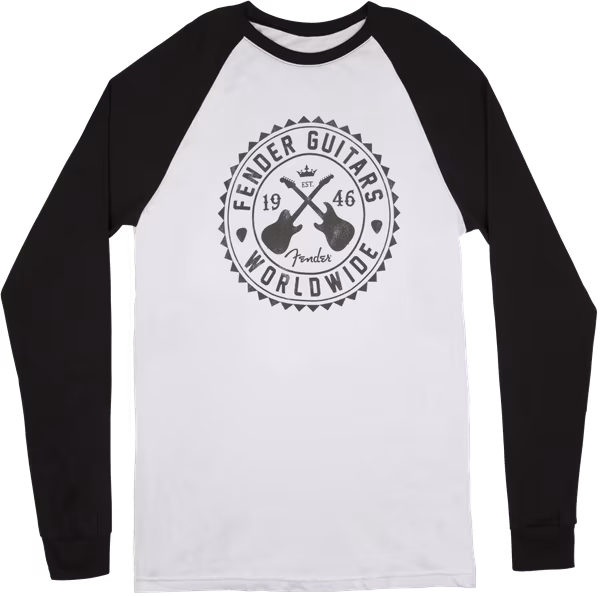 Fender Seal Raglan T-Shirt S - T-Shirt