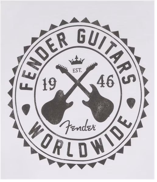 Fender Seal Raglan T-Shirt S - T-Shirt