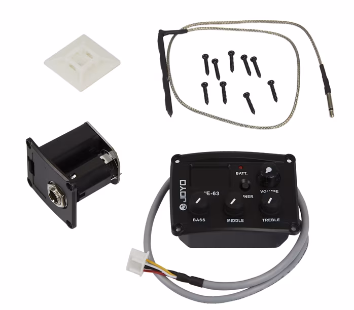 Joyo JE-63 - Aktive Elektronik für Ukulele