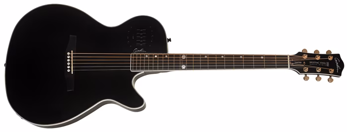 Godin MultiAc Steel Doyle Dykes Signature Edition Black HG - Elektroakustische Hybridgitarre