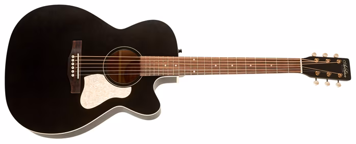 Art & Lutherie Legacy Faded Black CW QIT - Elektroakustische Gitarre
