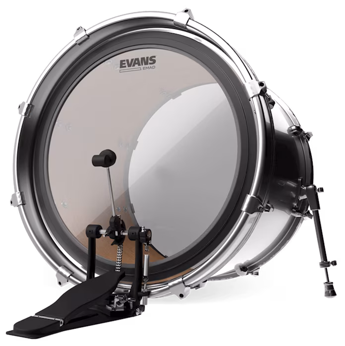 Evans 20" EMAD Clear - Fell für Basstrommel