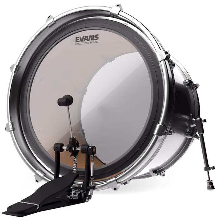 Evans 22" EMAD Clear - Fell für Basstrommel