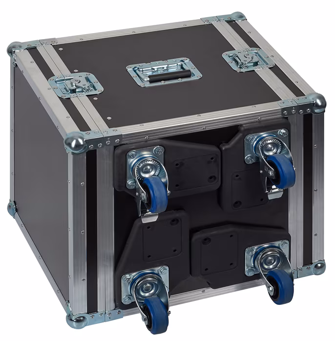 Razzor Cases 10U rack 450 Wheels - Rack Case