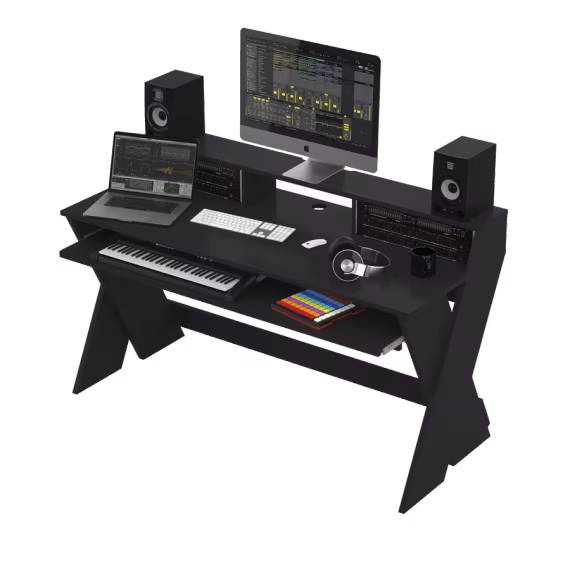 Glorious Sound Desk Pro Black - Studiotisch 