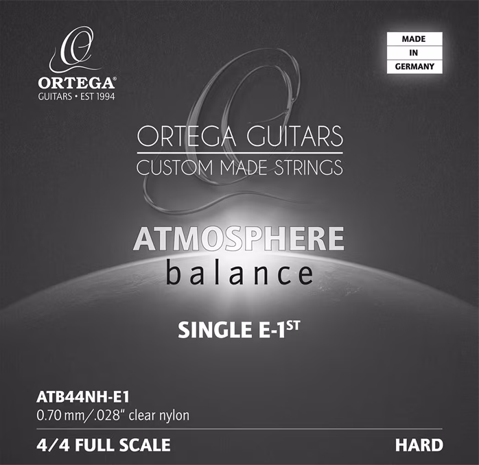 Ortega ATB44NH-E1 - Nylon-Saite für klassische Gitarre