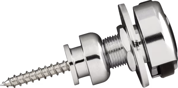 Fender Infinity Strap Locks Chrome - Security Locks für Gurt