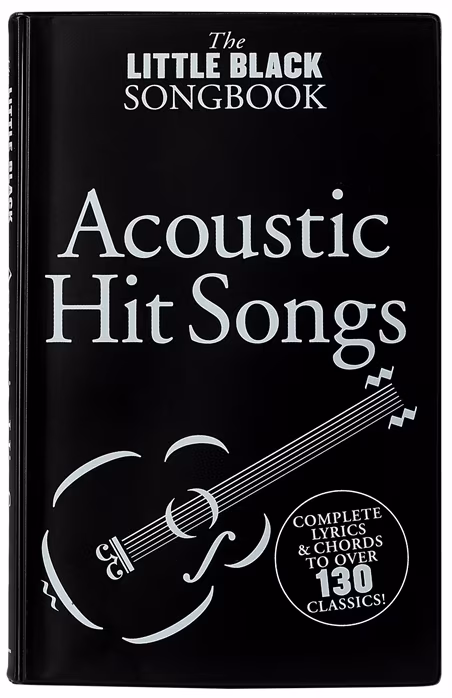 MS The Little Black Songbook: Acoustic Hits - Songbuch