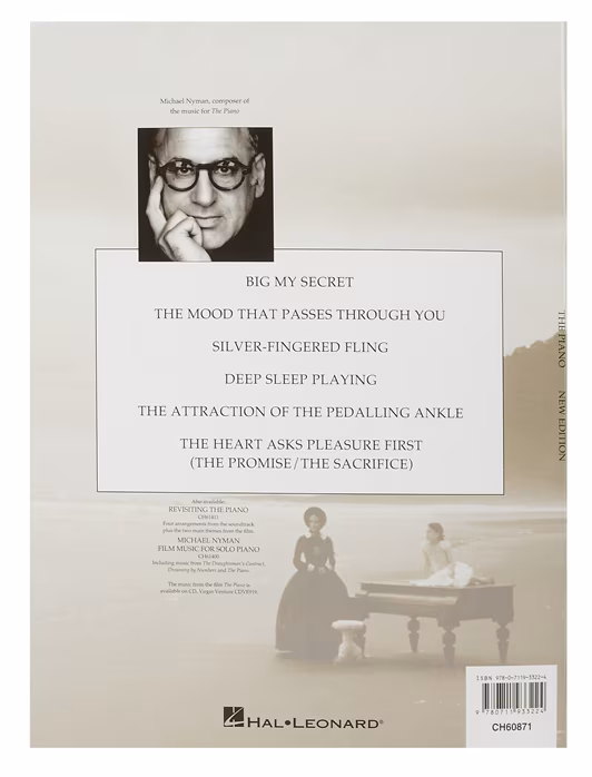 MS Michael Nyman: The Piano - Klaviernoten