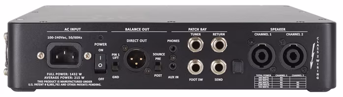 Gallien-Krueger Fusion S 1200 - Hybrid-Verstärker für Bass
