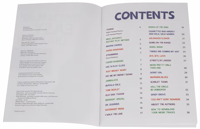 MS Mike Jackson: Uke'n Play Easy Ukulele - Ukulele-Schule für Anfänger