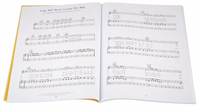 MS Abba Gold: Greatest Hits - Songbuch