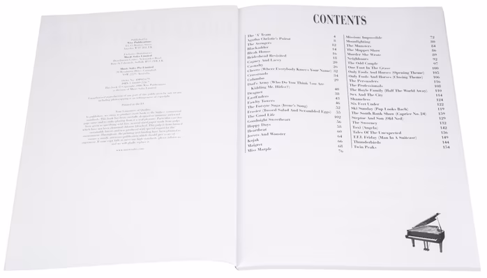 MS Great Piano Solos - The TV Book - Klaviernoten