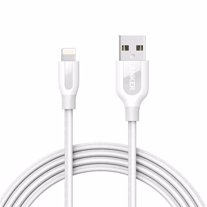 Anker Powerline+ Lightning White - Lightning Kabel
