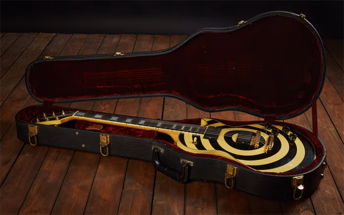 Gibson 2004 Zakk Wylde Les Paul Custom Bullseye - E-Gitarre
