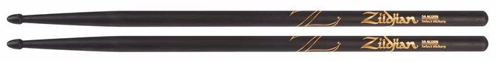 Zildjian 5A Acorn Tip Wood Black - Hickory-Drumsticks