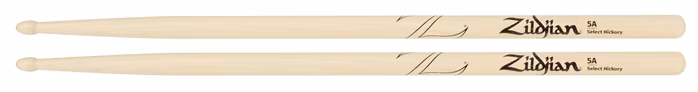 Zildjian 5A Wood Natural - Hickory-Drumsticks
