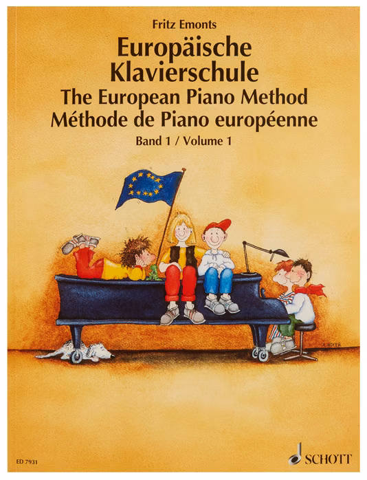MS Evropská klavírní škola - Emonts Fritz - Klavierschule für Anfänger