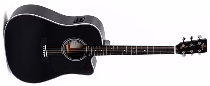Sigma Guitars DMC-1STE-BK - Elektroakustische Gitarre